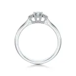 Pierścionek białe złoto z diamentami AJPZ_083